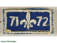 Click to enlarge 1971-72 Year Bar